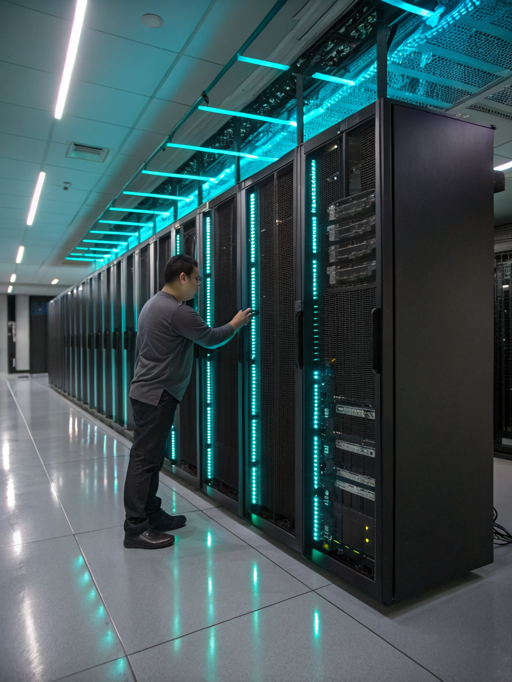 High-performance server infrastructure and digital architecture
